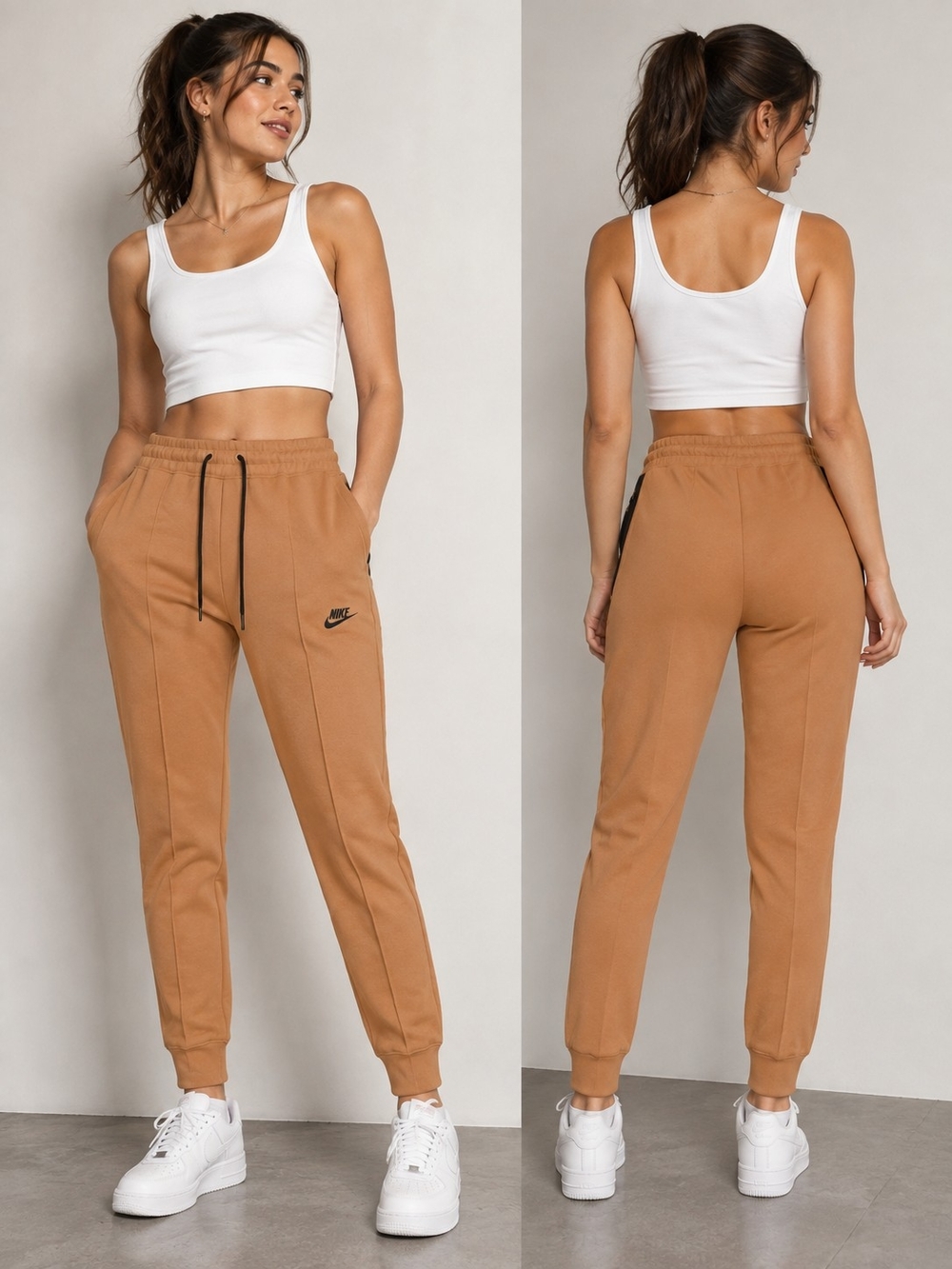 NWT Nike Women's Sportswear Tech Fleece Mid-Rise Joggers